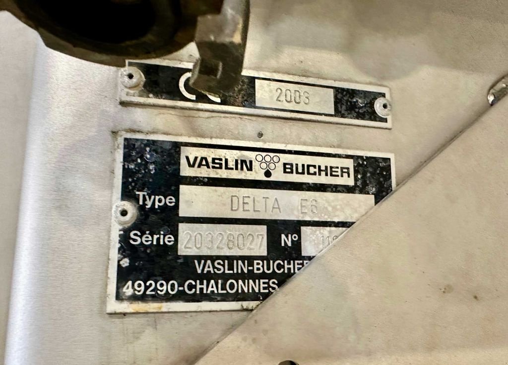 Traubenpresse des Typs Bucher | Egrappoir Fouloir - DELTA E6 - 50 > 55 T/h, Gebrauchtmaschine in Monteux (Bild 5)